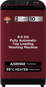 Acer 10 Kg Fully Automatic Top Load Washing Machine (AR10HFATLH2C2CR24D)