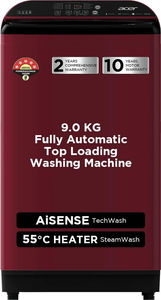 Acer 9 Kg Fully Automatic Top Load Washing Machine (AR90HFATLH2C2CR24D)