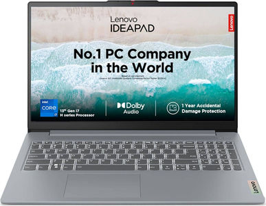 Lenovo IdeaPad Slim 3 15IRH8 (83EM00GTIN) Laptop (15.6 Inch | Core i7 13th Gen | 16 GB | Windows 11 | 512 GB SSD)