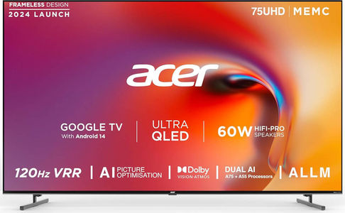 Acer Super Series AR85QDXGU2875AT 85 inch UHD Smart QLED TV