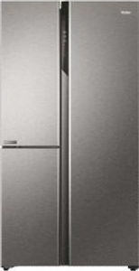 Haier HRT-683ISU1 598 L 3 Star Inverter Frost Free Side By Side Door Refrigerator