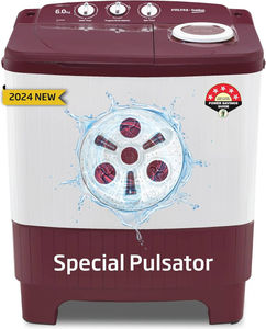 Voltas Beko 6 Kg Semi Automatic Top Load Washing Machine (WTT60UNX)