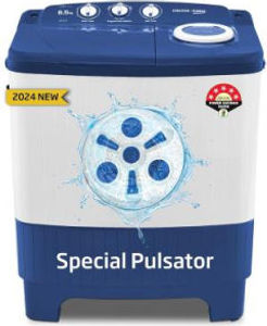 Voltas Beko 6.5 Kg Semi Automatic Top Load Washing Machine (WTT65UNX)