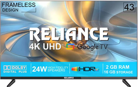 Reliance RW43GD8676UHD 43 inch UHD Smart LED TV
