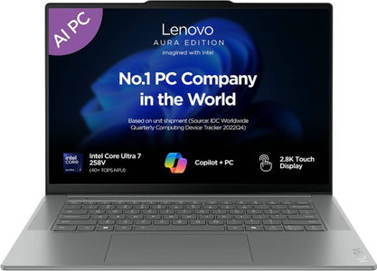 Lenovo Yoga Slim 7 Aura Edition 15ILL9 (83HM004NIN) Laptop (15.3 Inch | Core Ultra 7 Series 2 | 32 GB | Windows 11 | 1 TB SSD)