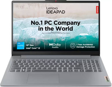 Lenovo IdeaPad Slim 3 15IAH8 (83ER00H3IN) Laptop (15.6 Inch | Core i5 12th Gen | 8 GB | Windows 11 | 512 GB SSD)