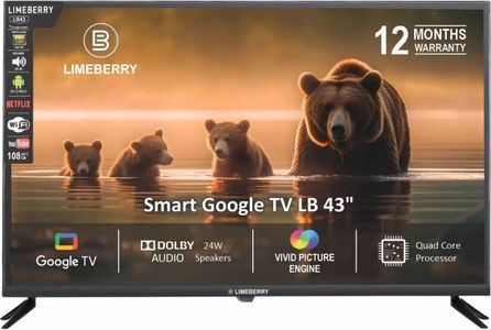 Limeberry LB43MF10BSNS4GV 43 inch Full HD Smart LED TV