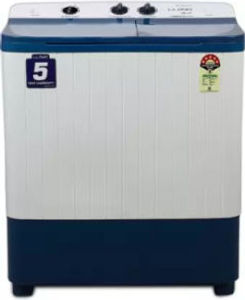 Lloyd 7 Kg Semi Automatic Top Load Washing Machine (GLWS705PULBL)
