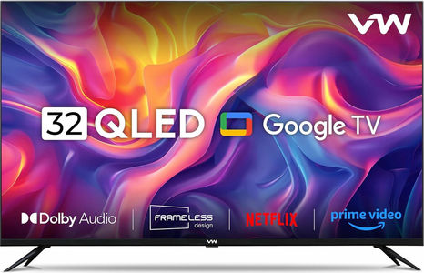 VW Pro Series VW32GQ1 32 inch HD ready Smart QLED TV