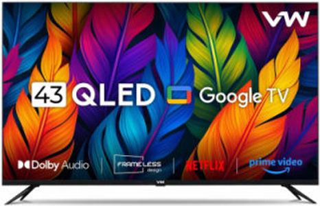 VW Pro Series VW43GQ1 43 inch UHD Smart QLED TV