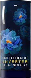 Whirlpool 230 IMPRO ROY 3S SAPPHIRE PEONY-Z 207 L 3 Star Inverter Direct Cool Single Door Refrigerator
