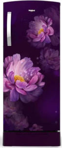 Whirlpool 215 IMPRO ROY 3S PURPLE PEONY-Z 192 L 3 Star Inverter Direct Cool Single Door Refrigerator