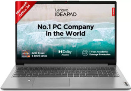 Lenovo IdeaPad 15ALC7 (82R4010DIN) Laptop (15.6 Inch | AMD Hexa Core Ryzen 5 | 16 GB | Windows 11 | 512 GB SSD)