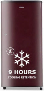 Whirlpool 205 WDE CLS 3S SHERRY WINE-Z 184 L 3 Star Direct Cool Single Door Refrigerator