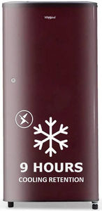 Whirlpool 205 WDE CLS 3S SHERRY WINE-Z 184 L 3 Star Direct Cool Single Door Refrigerator