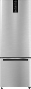 Whirlpool IFPRO BM INV CNV 370 OMEGA STEEL (3S)-Z 312 L 3 Star Inverter Frost Free Bottom-Mount Freezer Refrigerator