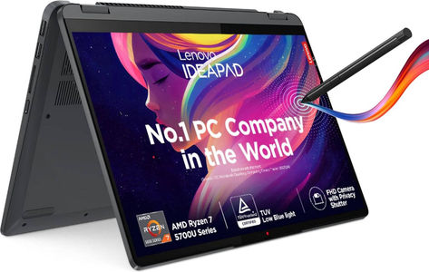 Lenovo IdeaPad Flex 5 14ALC7 (82R900ELIN) Laptop (14 Inch | AMD Octa Core Ryzen 7 | 16 GB | Windows 11 | 512 GB SSD)