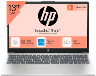 HP (B61ZA) 15-fd0467TU (B61ZA) Laptop (15.6 Inch | Core i5 13th Gen | 16 GB | Windows 11 | 512 GB SSD)