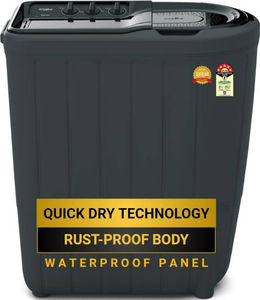 Whirlpool 7 Kg Semi Automatic Top Load Washing Machine (Magic Clean 70I Grey Dazzle)
