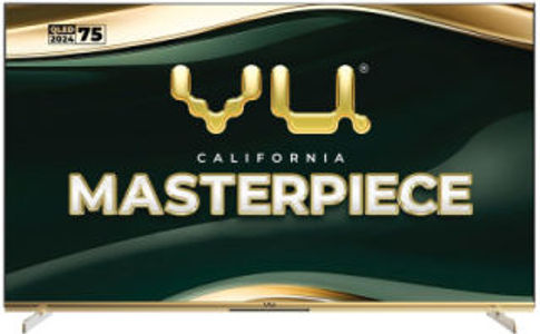 Vu Frame Series 75MASTERPIECE 75 inch UHD Smart QLED TV