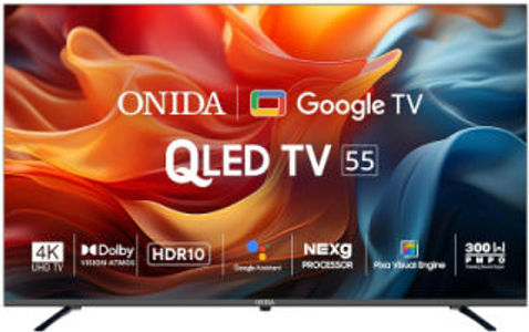 Onida Nexg Series QZ55UI 55 inch UHD Smart QLED TV