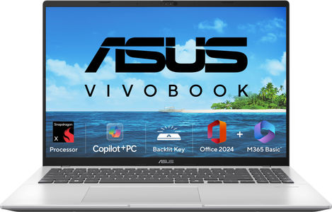 ASUS VivoBook 16 X1607QA-MB050WS Laptop (16 Inch | Qualcomm Snapdragon Octa Core | 16 GB | Windows 11 | 512 GB SSD)