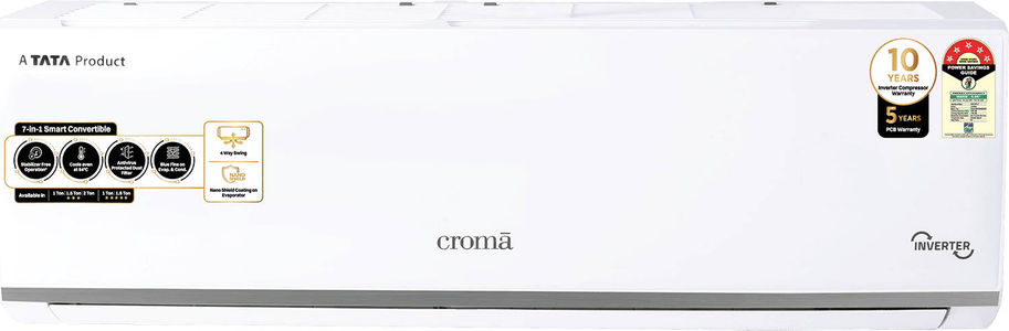 Croma CRLA012INF283268 1 Ton 5 Star Inverter Split Air Conditioner