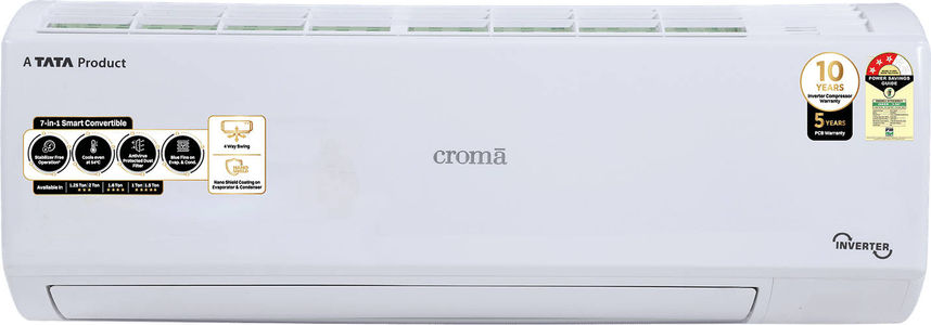 Croma CRLA024IND170281 2 Ton 3 Star Inverter Split Air Conditioner