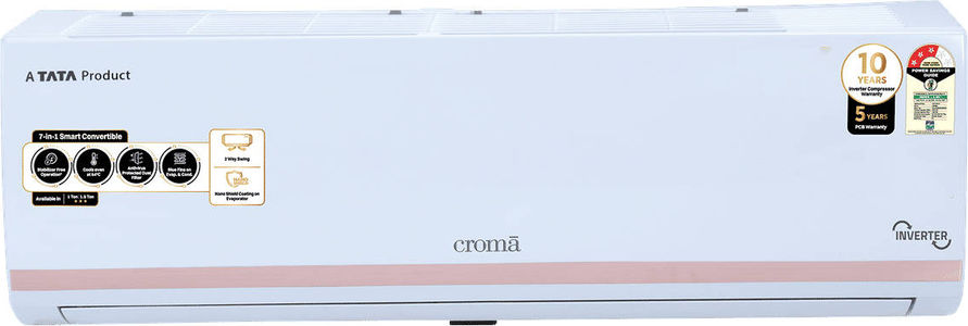 Croma CRLA018IND283265 1.5 Ton 3 Star Inverter Split Air Conditioner