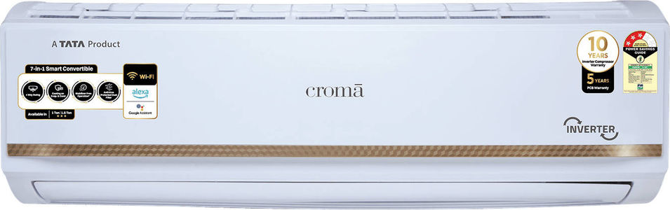 Croma CRLAS18IND170276 1.5 Ton 3 Star Inverter Split Air Conditioner