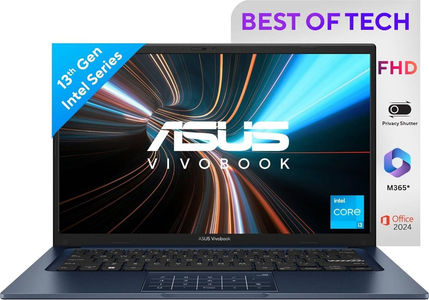 ASUS VivoBook 14 X1404VA-NK760WS Laptop (14 Inch | Core i3 13th Gen | 8 GB | Windows 11 | 512 GB SSD)