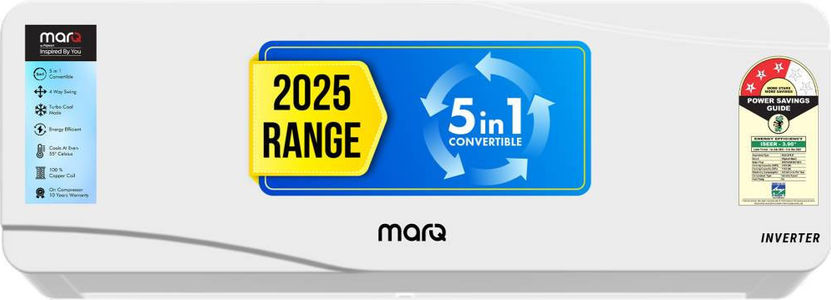 MarQ 103IPG25WQV2 1 Ton 3 Star Inverter Split Air Conditioner