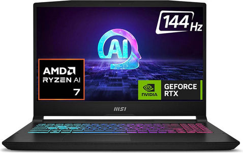 MSI Katana A15 AI B8VE-481IN Laptop (15.6 Inch | AMD Octa Core Ryzen 7 | 16 GB | Windows 11 | 512 GB SSD)