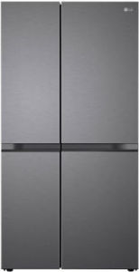 LG GL-B257JDS3 650 L 3 Star Inverter Frost Free Side By Side Door Refrigerator