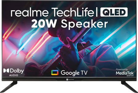 Realme TechLife CineSonic 32HDGQRWSQQ 32 inch HD ready Smart QLED TV