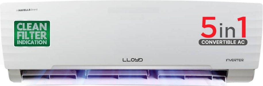 Lloyd GLS18I5KWGGW 1.5 Ton 5 Star Inverter Air Conditioners Air Conditioner