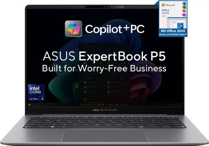 ASUS Expertbook P5405CSA-NZ0215WS Laptop (14 Inch | Core Ultra 7 Series 2 | 32 GB | Windows 11 | 1 TB SSD)