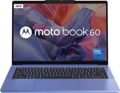 Motorola Moto Book 60 14IRH10R (83J7000EIN) Laptop (14 Inch | Core 7 Series 2 | 16 GB | Windows 11 | 1 TB SSD)