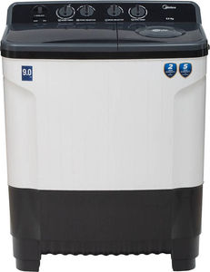 Midea 9 Kg Semi Automatic Top Load Washing Machine (MWMSA090PPG)