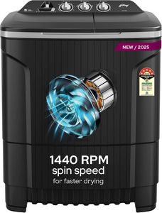 Godrej 8 Kg Semi Automatic Top Load Washing Machine (WSEDGE CLS 80 5.0 EN2 M CSGR)