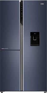 Haier HRT-683WGKU1 592 L 3 Star Inverter Frost Free Side By Side Door Refrigerator