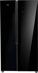 Godrej RS EONVELVET 646C RIT OP BK 600 L 3 Star Inverter Frost Free Side By Side Door Refrigerator