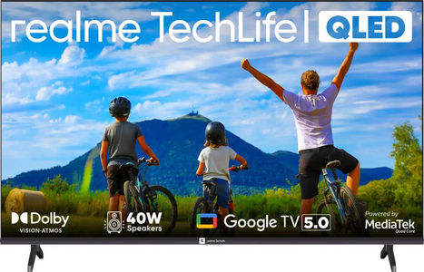 Realme TechLife 43UHDGQRVSAQ 43 inch UHD Smart QLED TV
