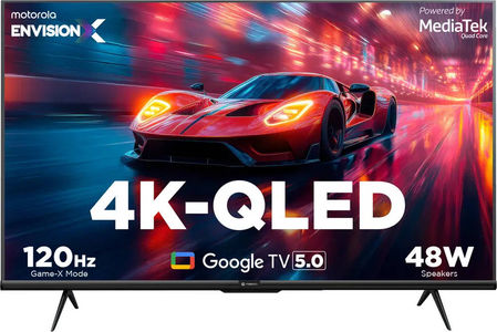 Motorola 55UHDGQMVSAQ 55 inch UHD Smart QLED TV