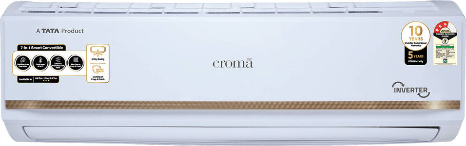 Croma CRLA009IND170270 0.8 Ton 3 Star Inverter Split Air Conditioner
