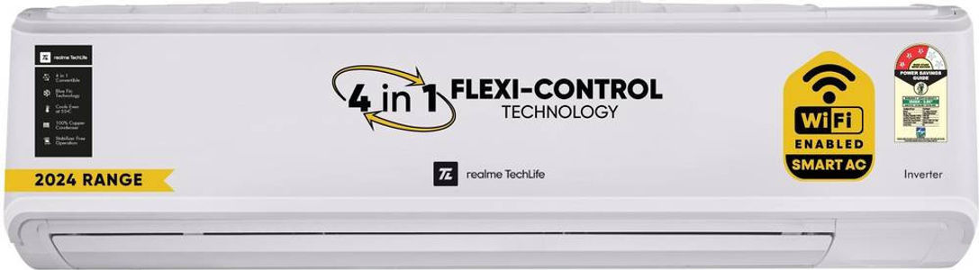 Realme TechLife 153IAA24WR2S 1.5 Ton 3 Star Inverter Split Air Conditioner