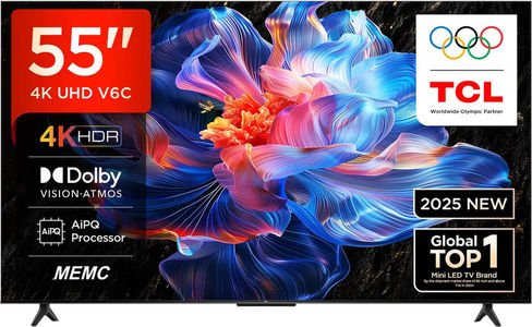 TCL 55V6C 55 inch UHD Smart LED TV