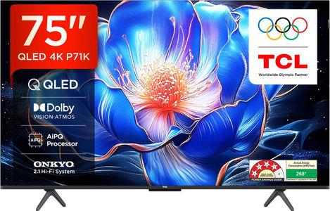 TCL 75P71K 75 inch UHD Smart QLED TV