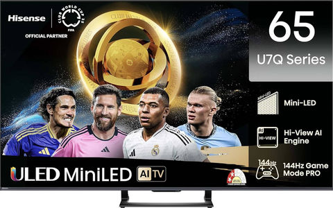 Hisense 65U7Q 65 inch UHD Smart QLED Mini LED TV