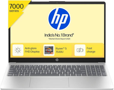 HP 15-fc0389AU (B7UV7PA) Laptop (15.6 Inch | AMD Hexa Core Ryzen 5 | 16 GB | Windows 11 | 512 GB SSD)